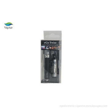 Clearomizer Ego Twist Electronic Cigarette , Flavored E Cig